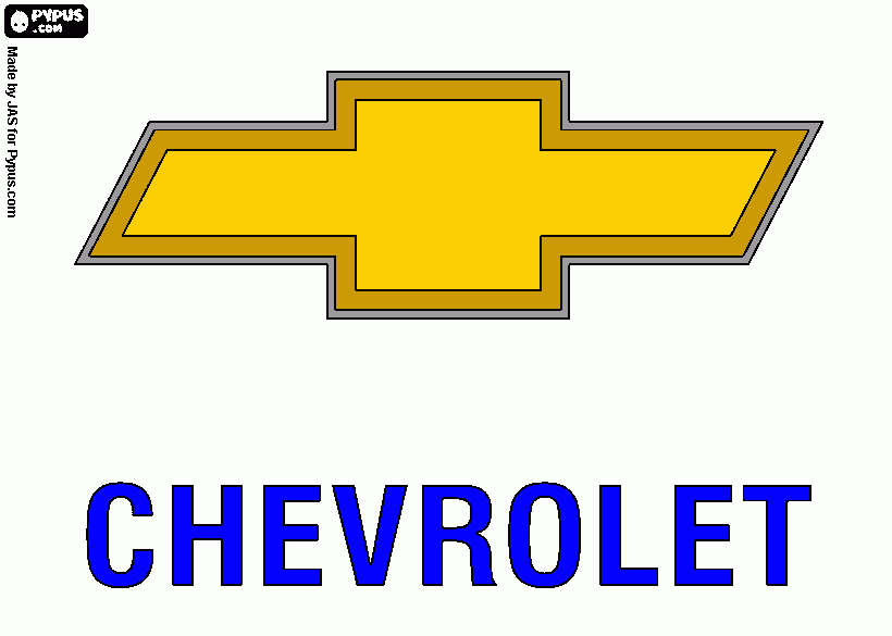 gratis malvorlagen Chevrolet
