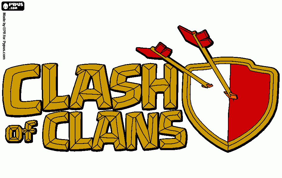gratis malvorlagen Clash