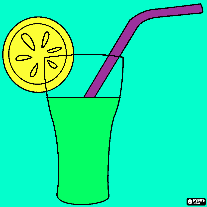 gratis malvorlagen cocktail