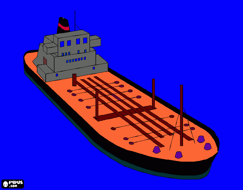gratis malvorlagen Containerschiff von Joshua