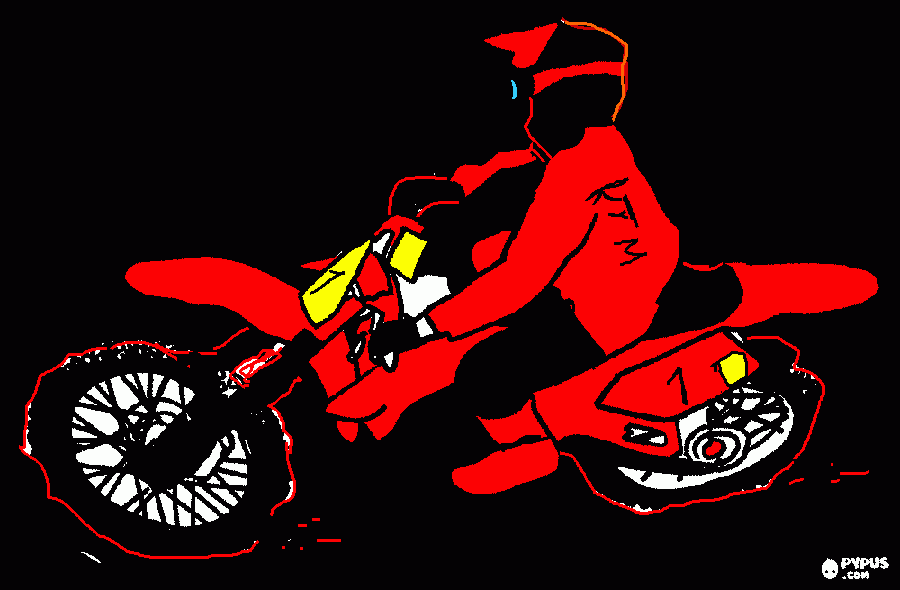 gratis malvorlagen Crosser