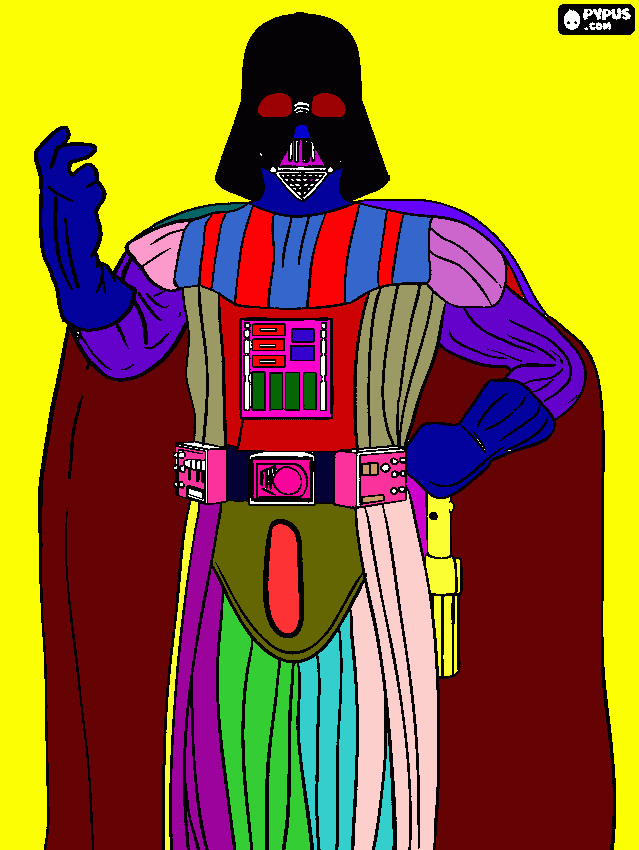 gratis malvorlagen darth vadder