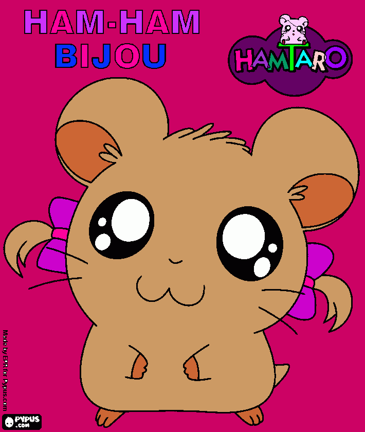 gratis malvorlagen Das ist Bijou!!!