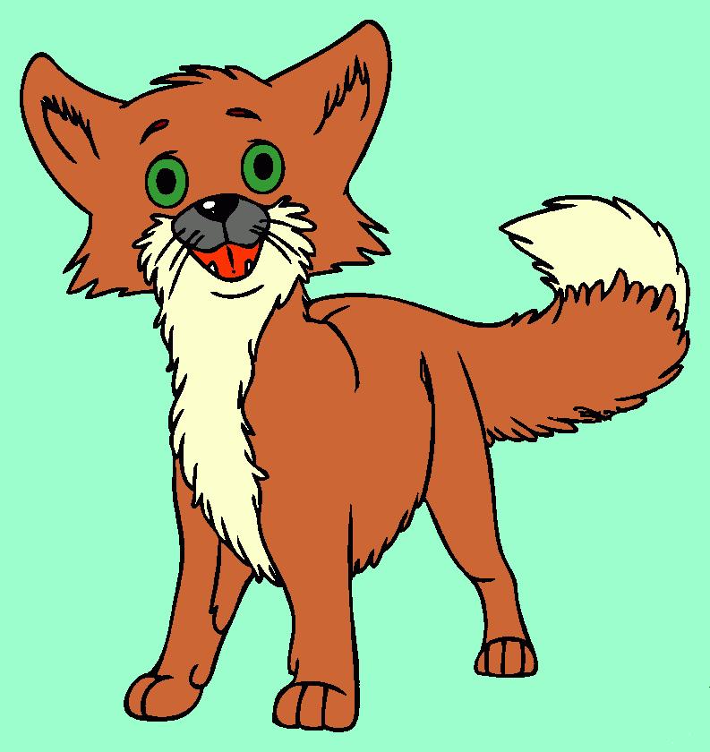 gratis malvorlagen Der kleine Fuchs