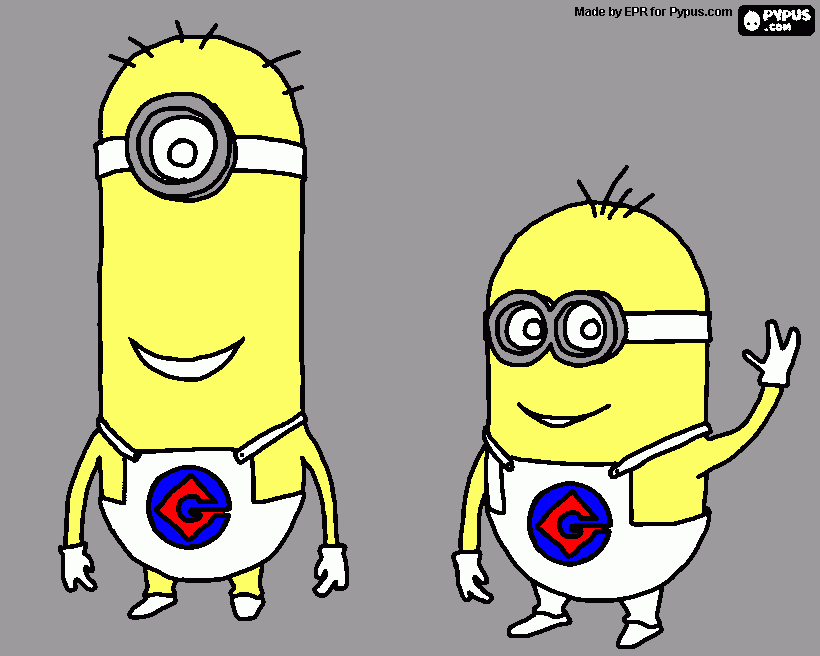 gratis malvorlagen Despicable