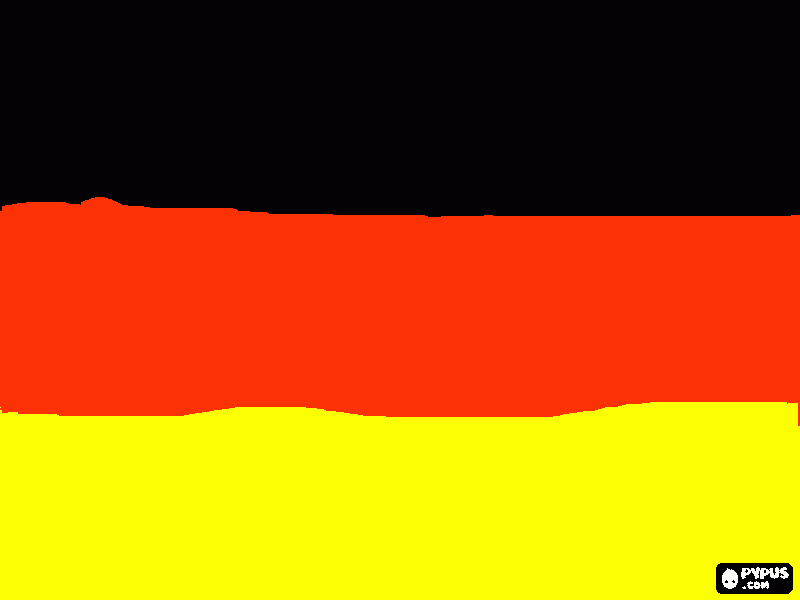 gratis malvorlagen Deutschlandfahne