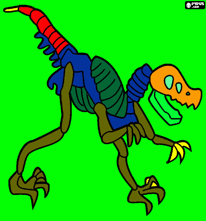 gratis malvorlagen Dinosaurierer