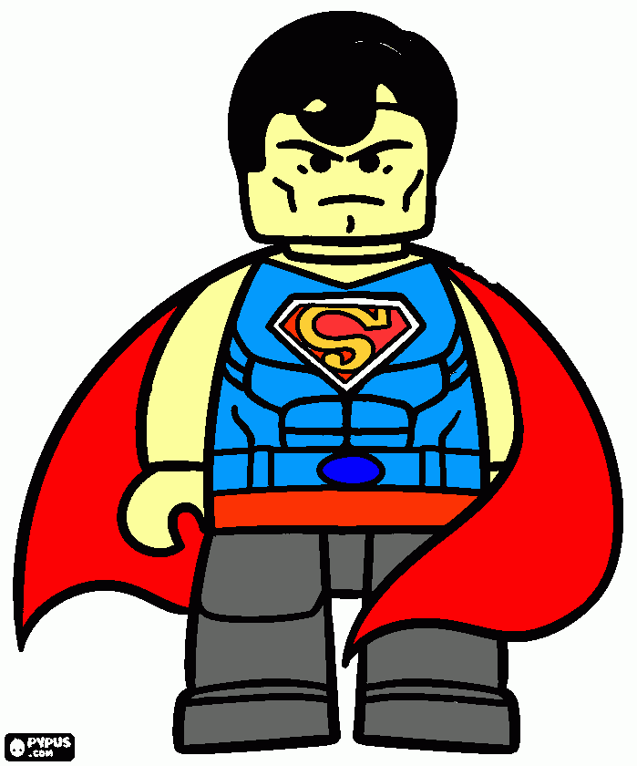 gratis malvorlagen Du bist mein Superman!!