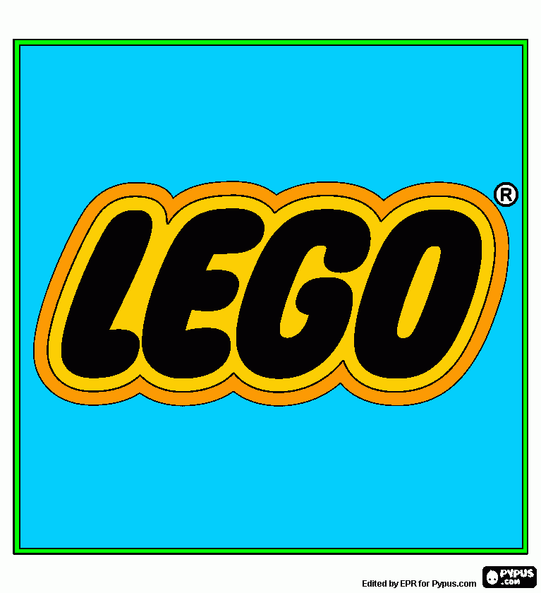 gratis malvorlagen Ein  bild  wo  drauf  steht  Lego