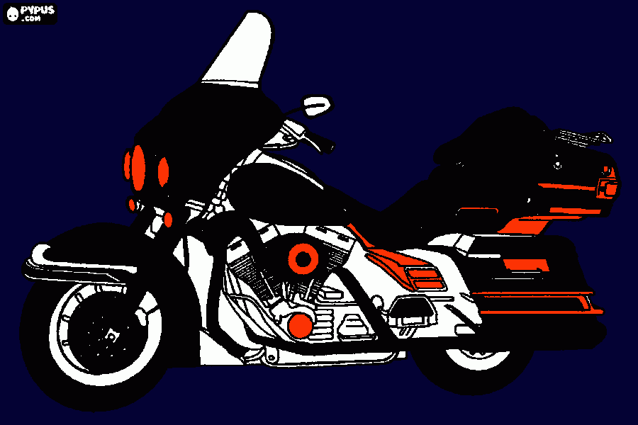 gratis malvorlagen electra glide