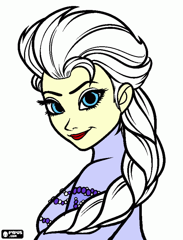 gratis malvorlagen elsa julia