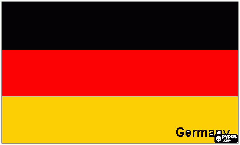 gratis malvorlagen flagge dt