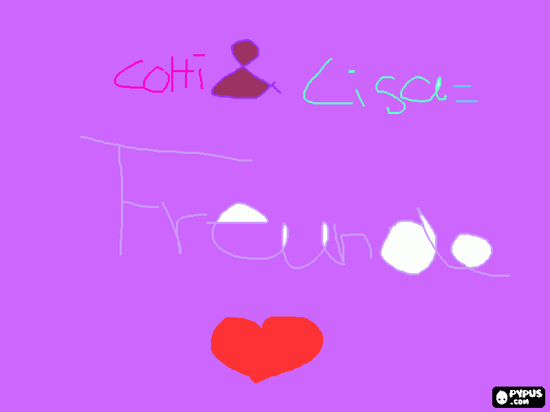 gratis malvorlagen Freundschaft