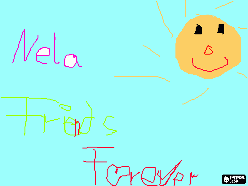 gratis malvorlagen Friends forever 