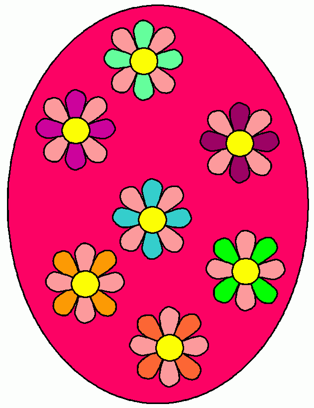 gratis malvorlagen Frohe Ostern
