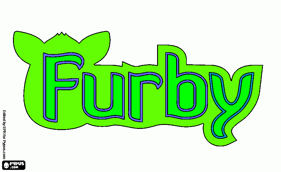 gratis malvorlagen Furbi12