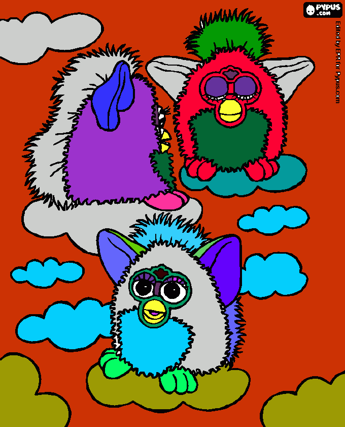 gratis malvorlagen furby boom