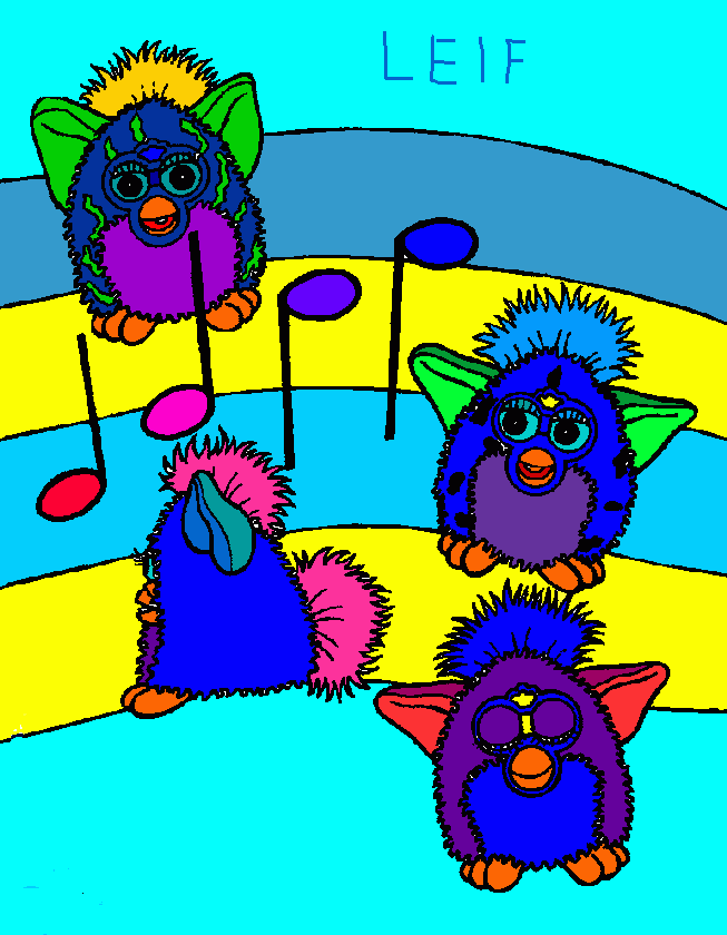 gratis malvorlagen Furby neu