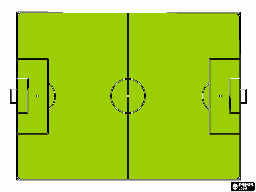 gratis malvorlagen fussballfeld