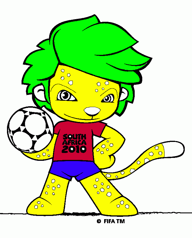gratis malvorlagen Fußball-Leopard