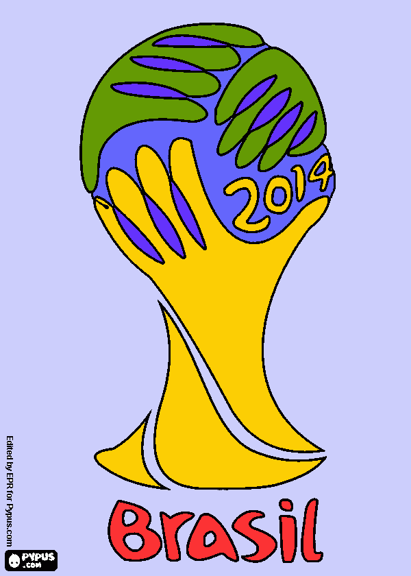gratis malvorlagen Fußball WM