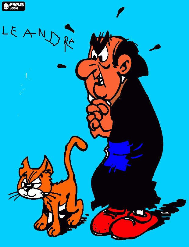 gratis malvorlagen Gargamel