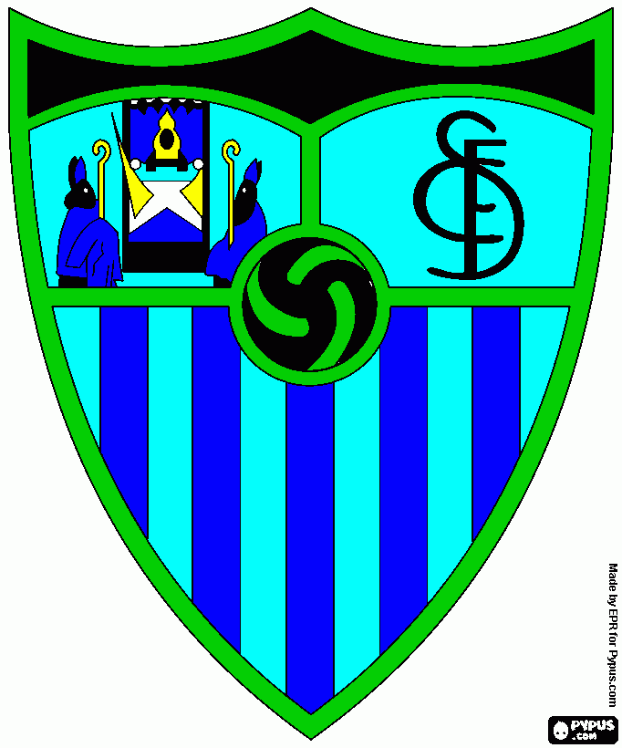 gratis malvorlagen Goalunited Wappen für unseren Verein