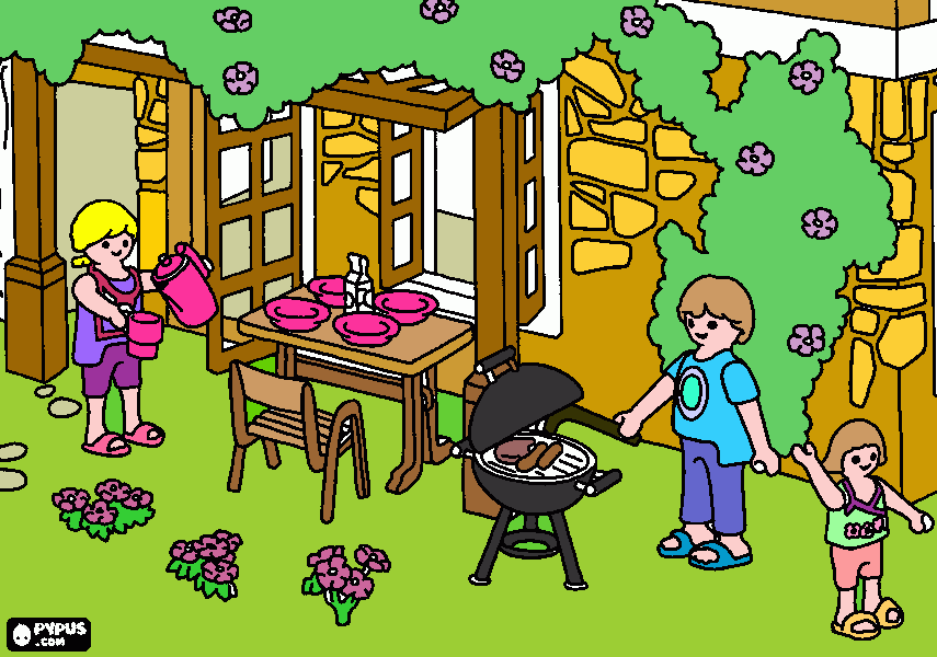 gratis malvorlagen Grillen 29.12.2012