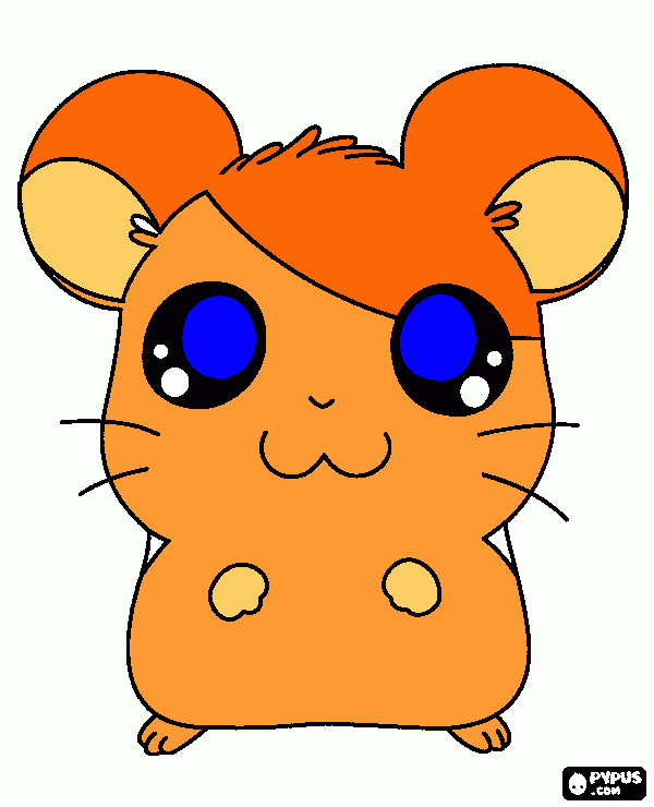 gratis malvorlagen Hamster