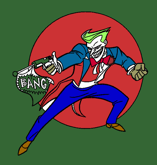 gratis malvorlagen Joker