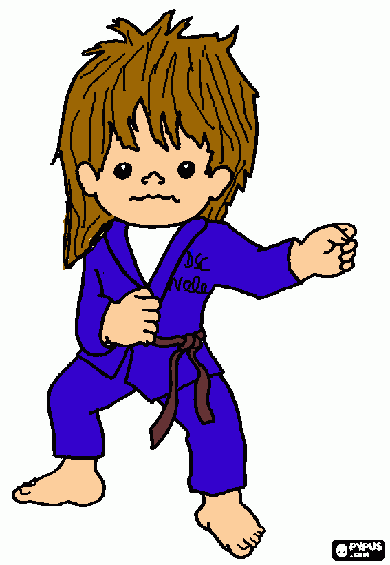gratis malvorlagen judo