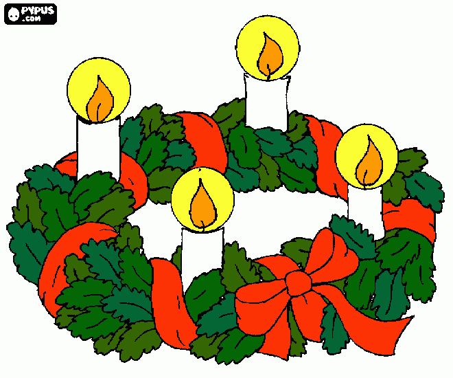 gratis malvorlagen juhu, 2. advent - 2. kerzlein brennt