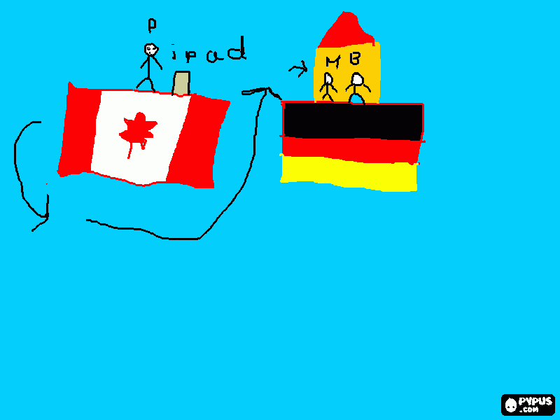 gratis malvorlagen KANADA-DEUTSCHLAND