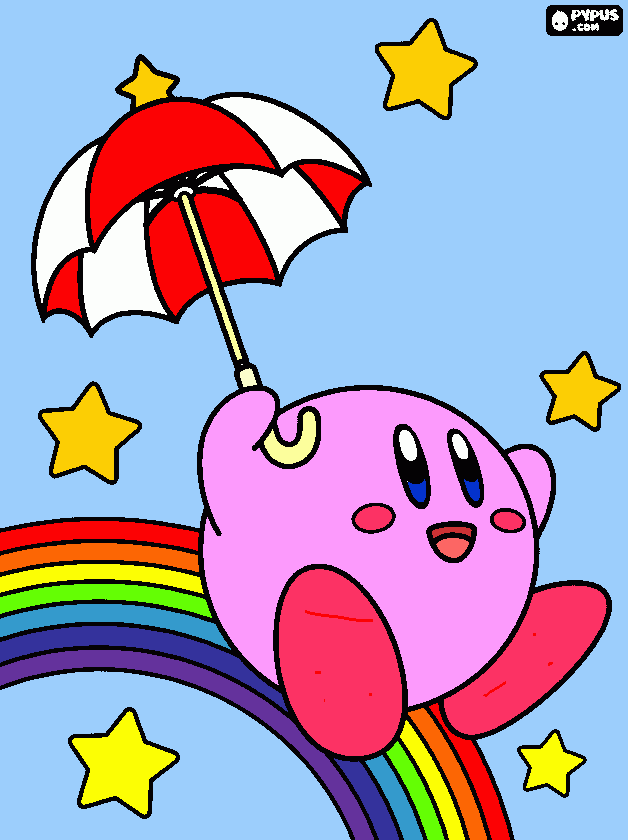 gratis malvorlagen kirby