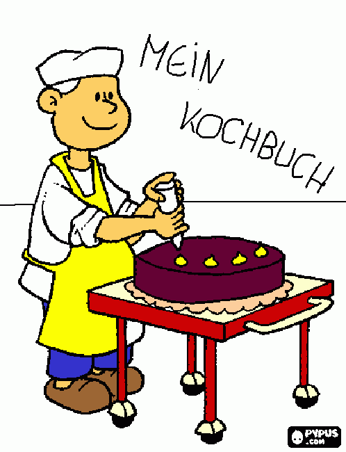 gratis malvorlagen Koch