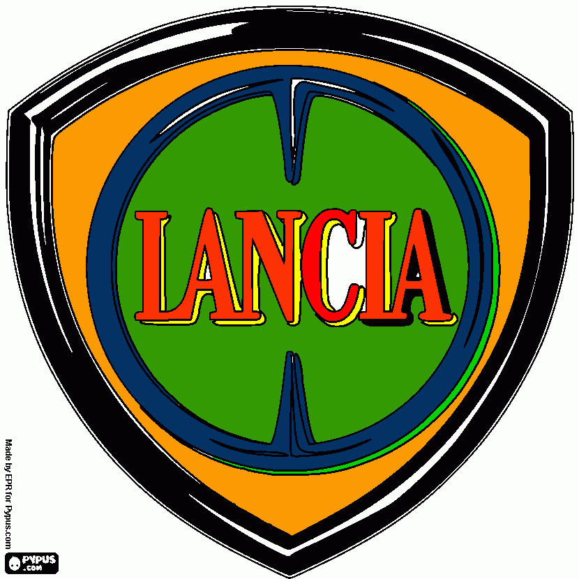 gratis malvorlagen lancia