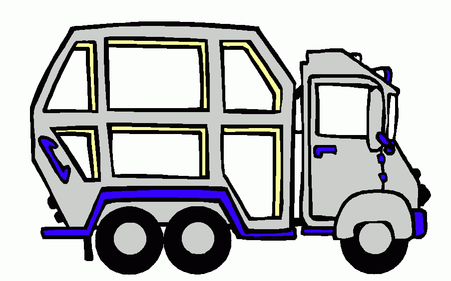 gratis malvorlagen Lastwagen