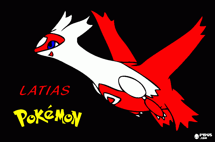 gratis malvorlagen latias
