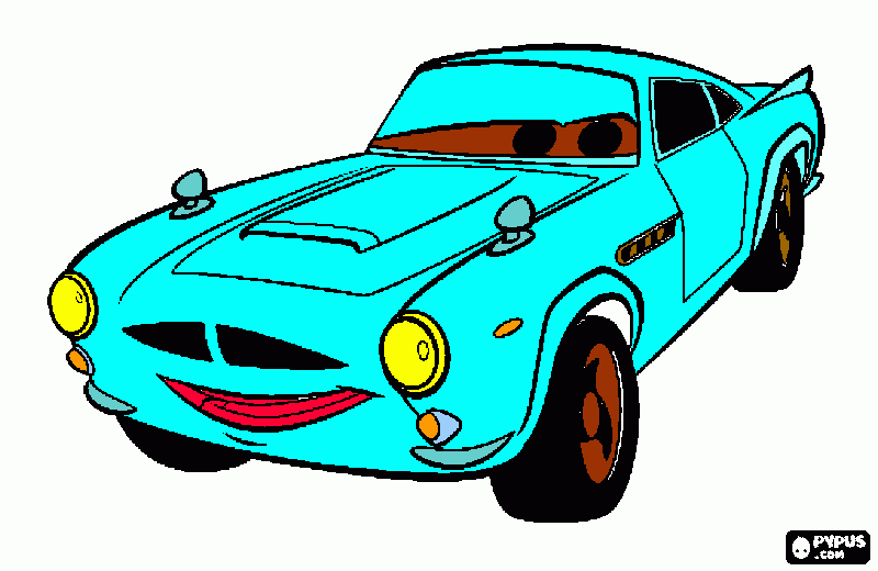 gratis malvorlagen lilli cars 1