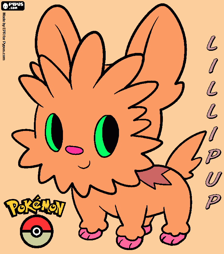 gratis malvorlagen Lillipup