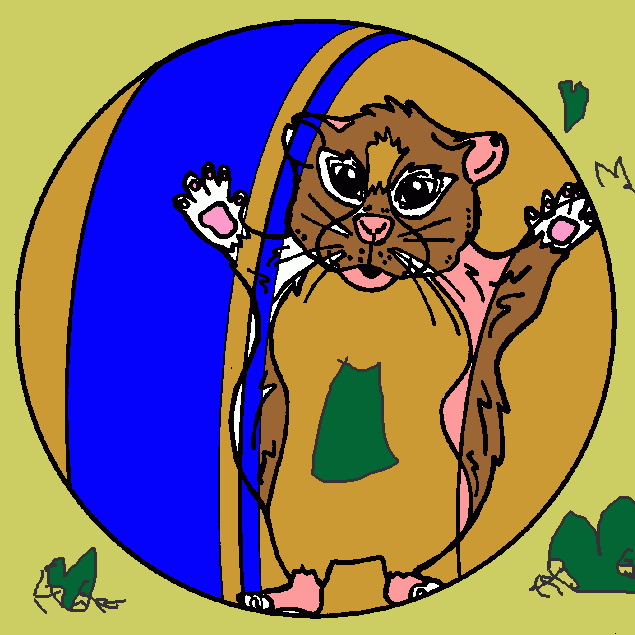 gratis malvorlagen Lina hamster