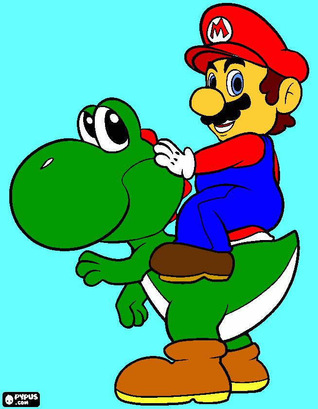 gratis malvorlagen mario 2