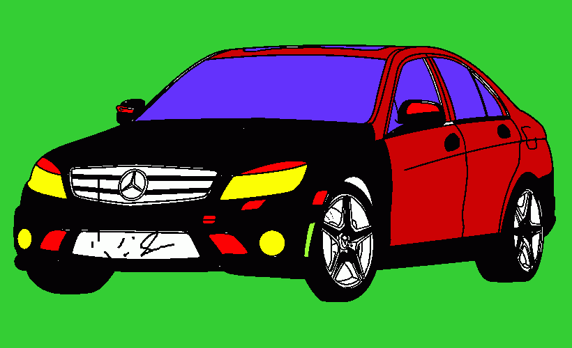 gratis malvorlagen mercedes
