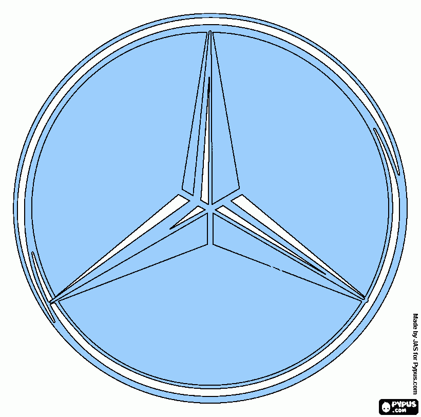 gratis malvorlagen mercesbild