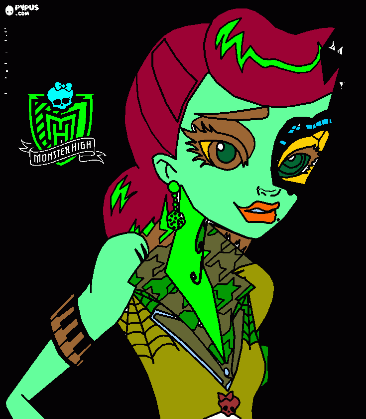 gratis malvorlagen mia monster high