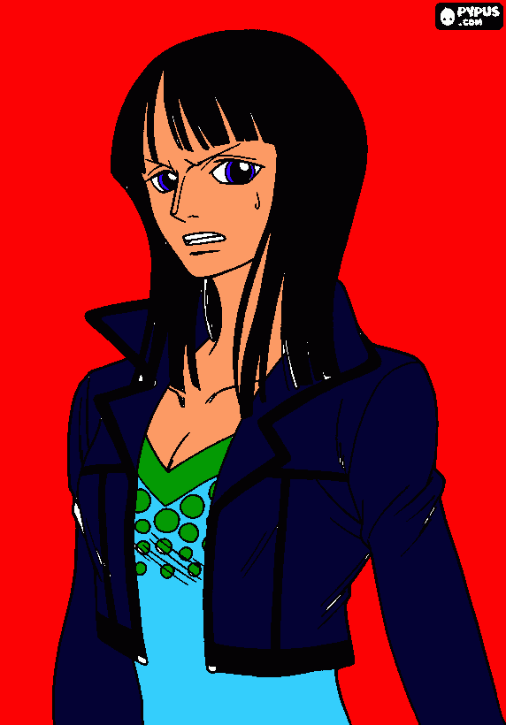 gratis malvorlagen nico robin