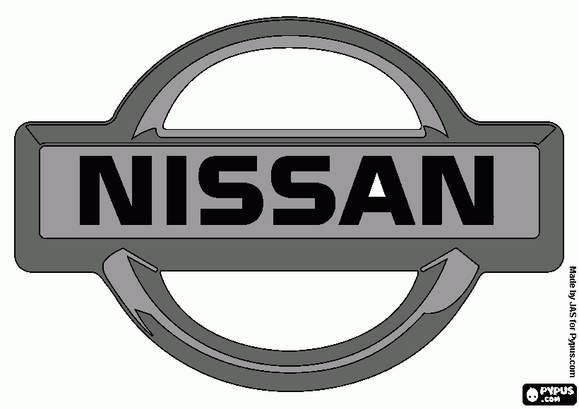 gratis malvorlagen Nissan