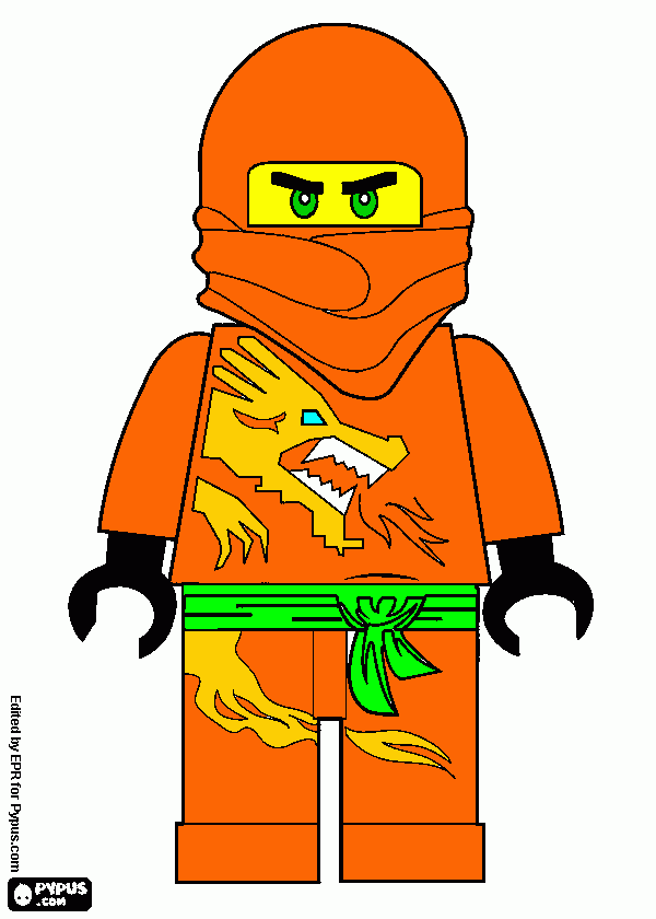 gratis malvorlagen oranger ninja