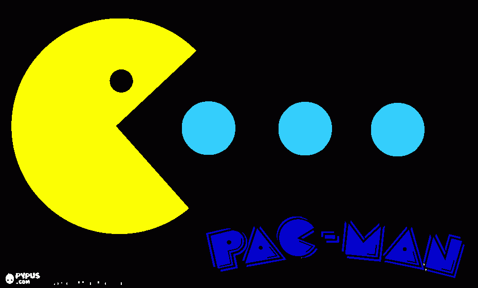 gratis malvorlagen pacman