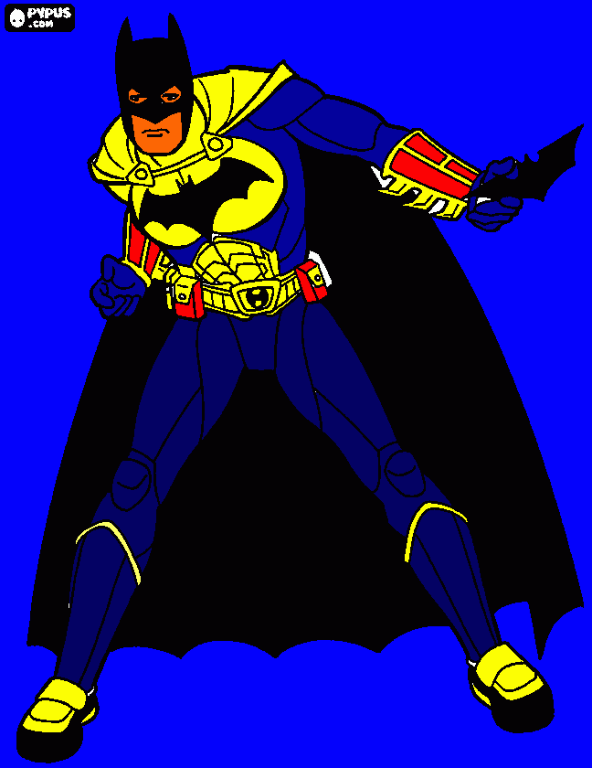 gratis malvorlagen Patrick Batman